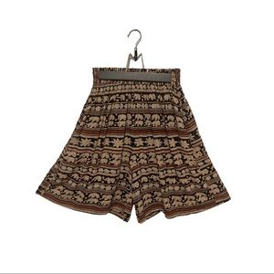 Vintage Women’s Loose Bohemian Shorts Size Small